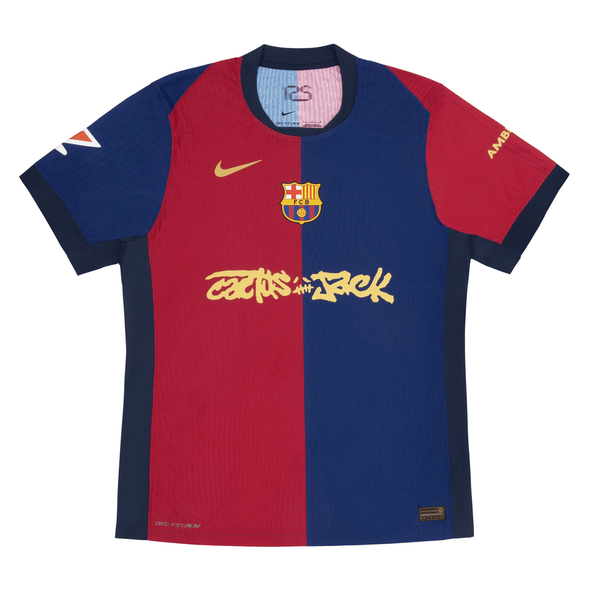 Camisa Barcelona Home - Coleção Cactus Jack