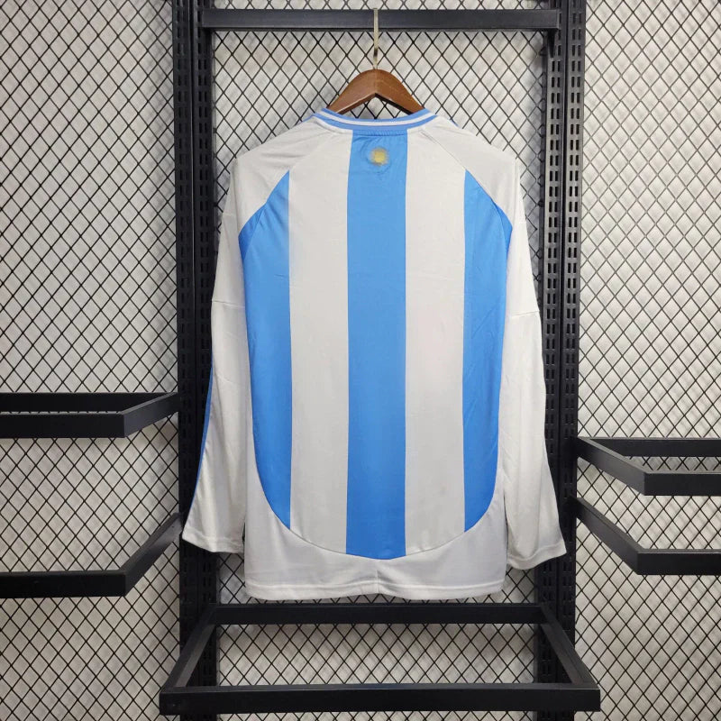 Camisa Argentina Home Manga Comprida 24/25