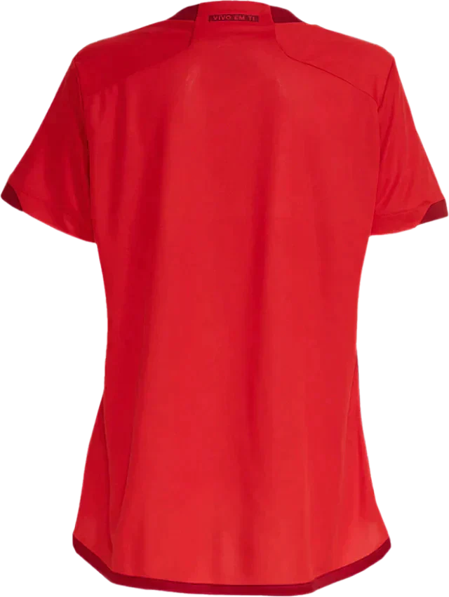 Camisa Feminina Internacional I 23/24 Vermelha