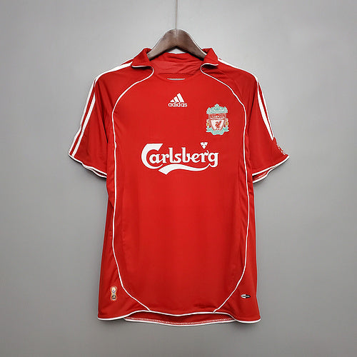Camisa Liverpool Retrô 2006/2007 Vermelha