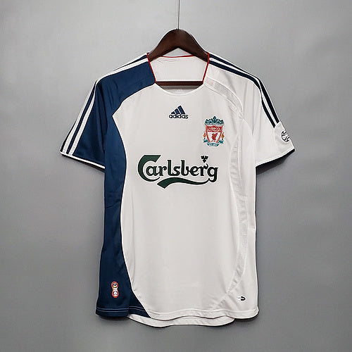 Camisa Liverpool Retrô 2006/2007 Branca