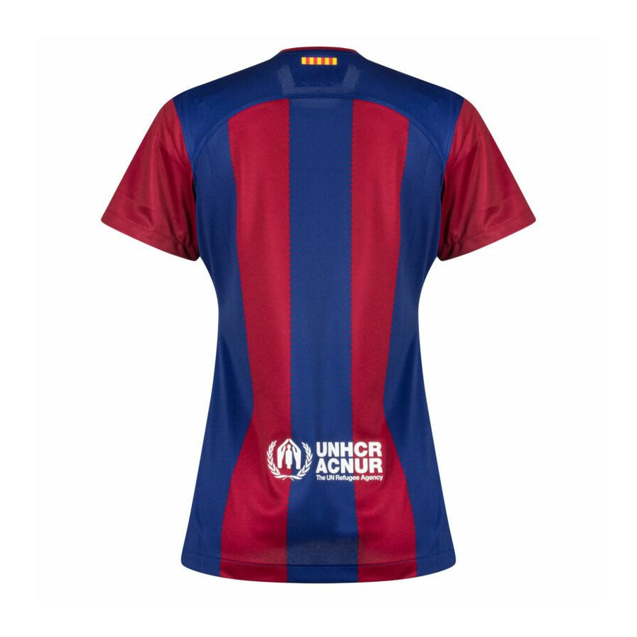 Camisa Feminina Barcelona I 23/24 Grená
