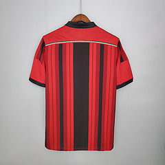 Camisa Milan Retrô 2014/2015 Vermelha e Preta