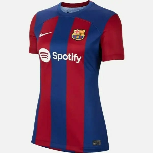 Camisa Feminina Barcelona I 23/24 Grená
