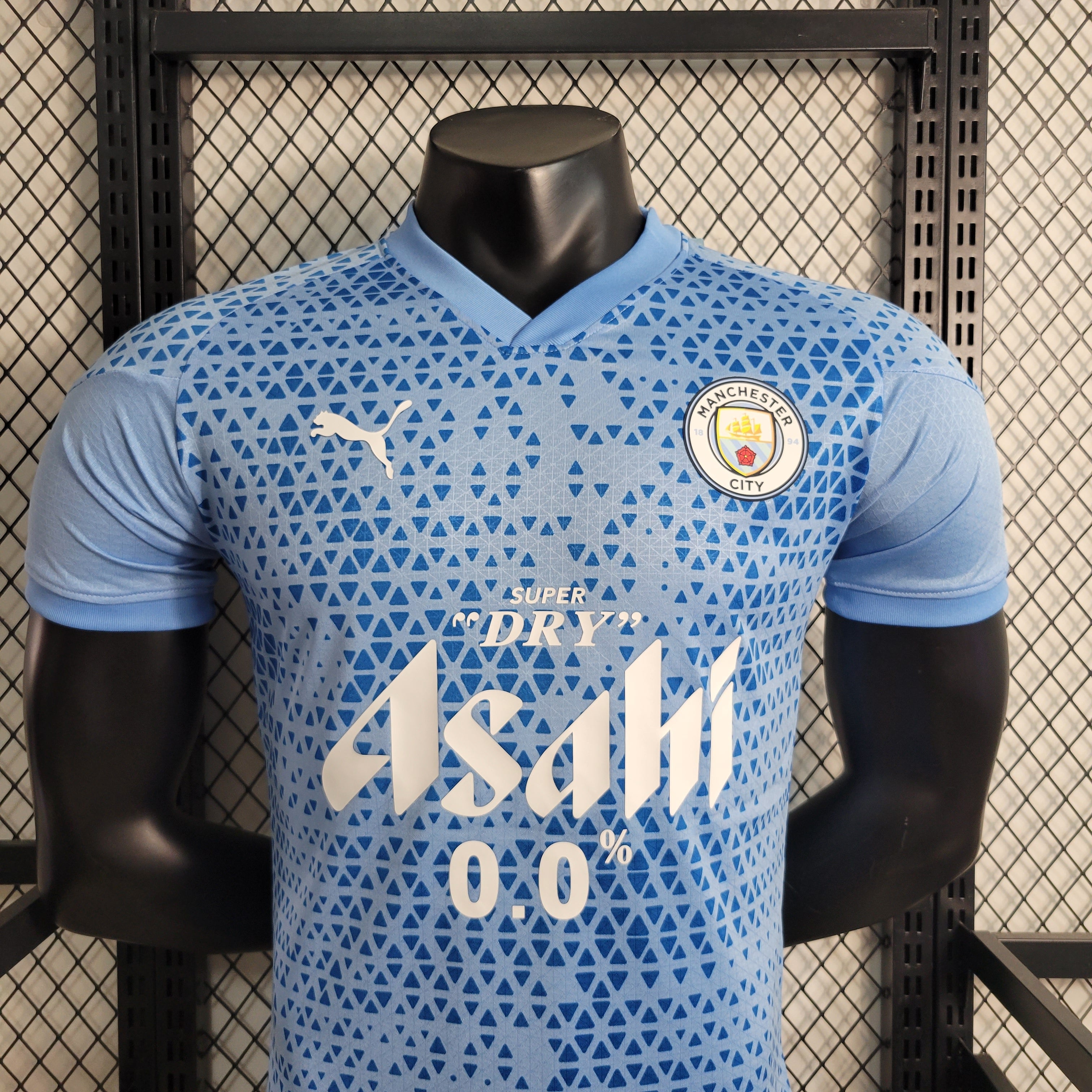 Camisa Manchester City Treino 23/24 - Azul - Masculino Jogador