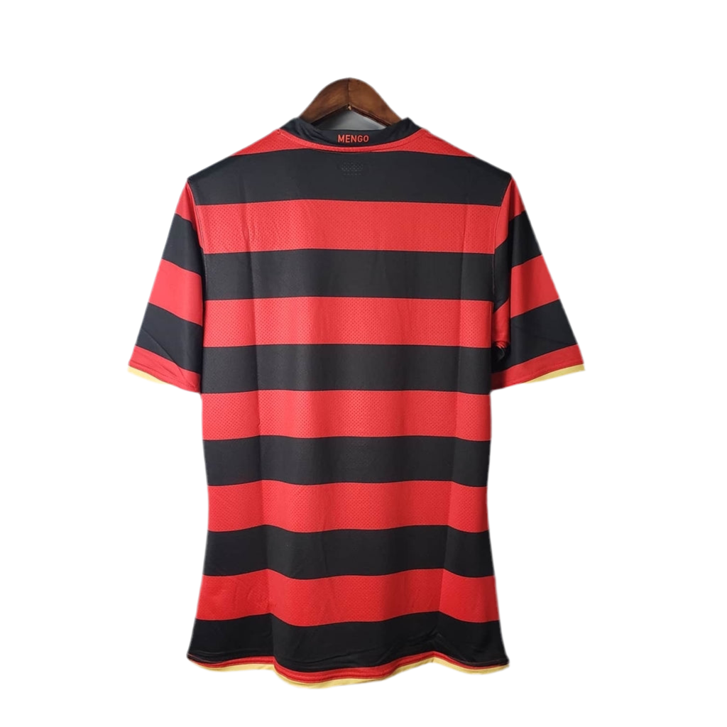 Camisa Flamengo Retrô 2009 Vermelha e Preta