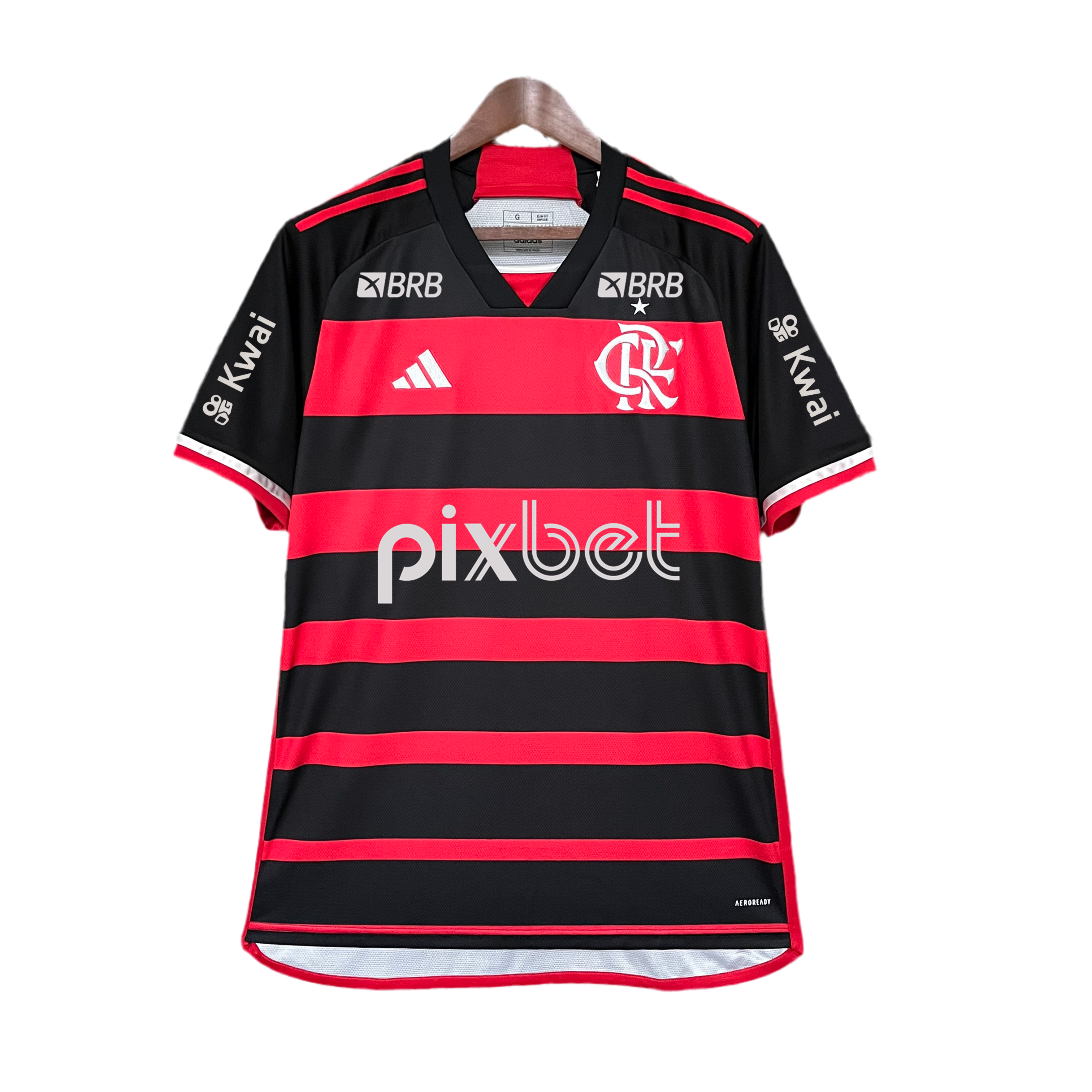 Camisa Flamengo Titular Todos Patrocínios 24/25 - Versão Torcedor