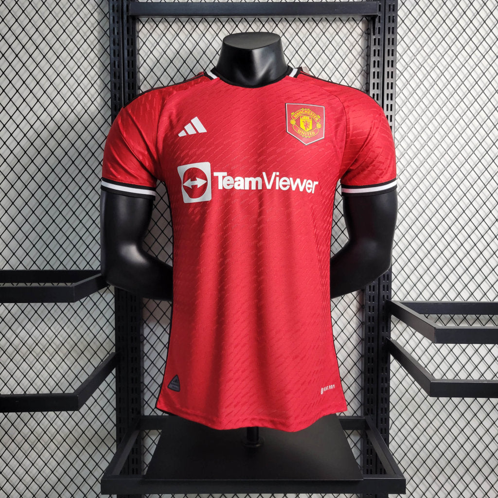 Camisa Manchester United I 23/24 - Vermelha - Masculino Jogador