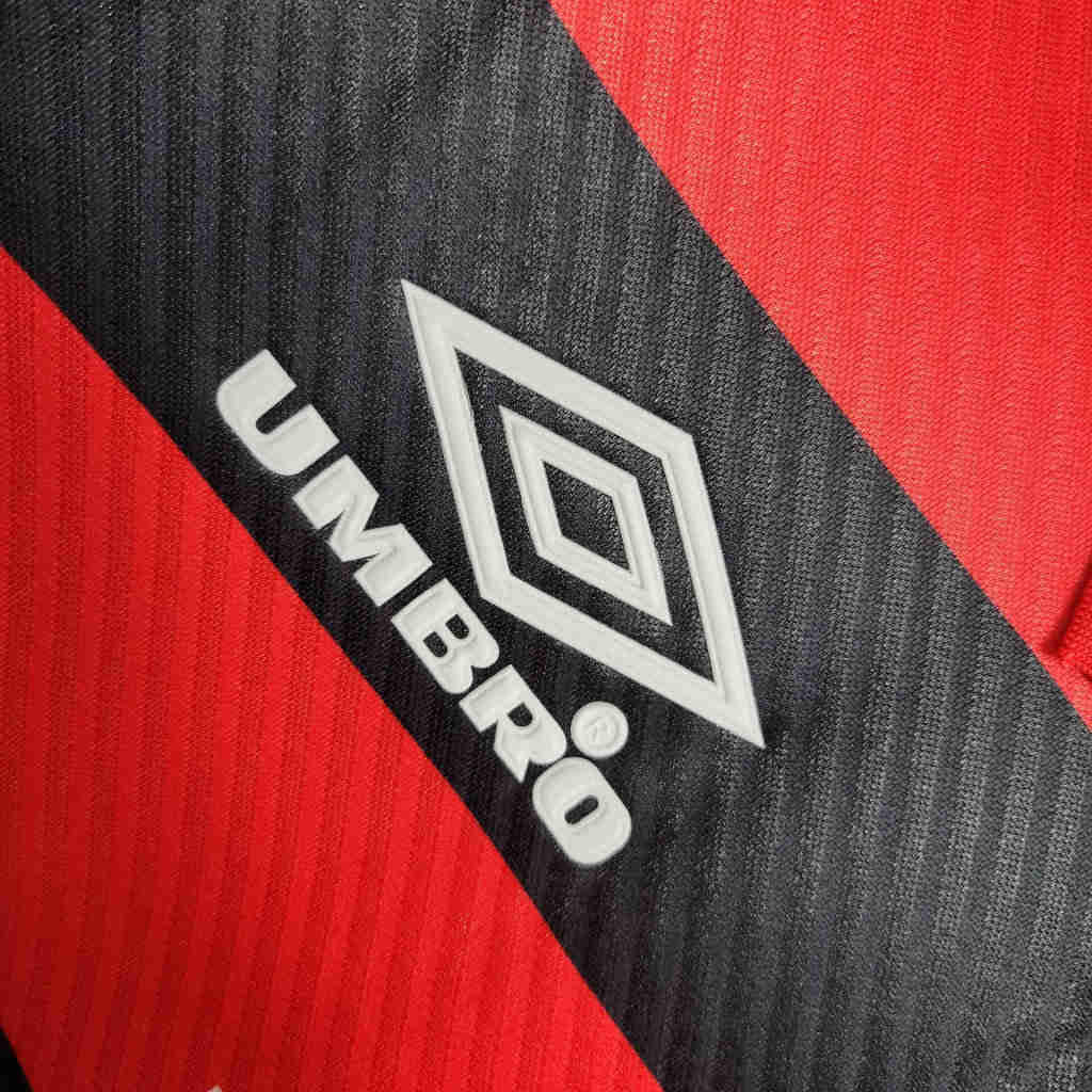 Camisa Flamengo Retrô 94-95 Vermelha e Preta