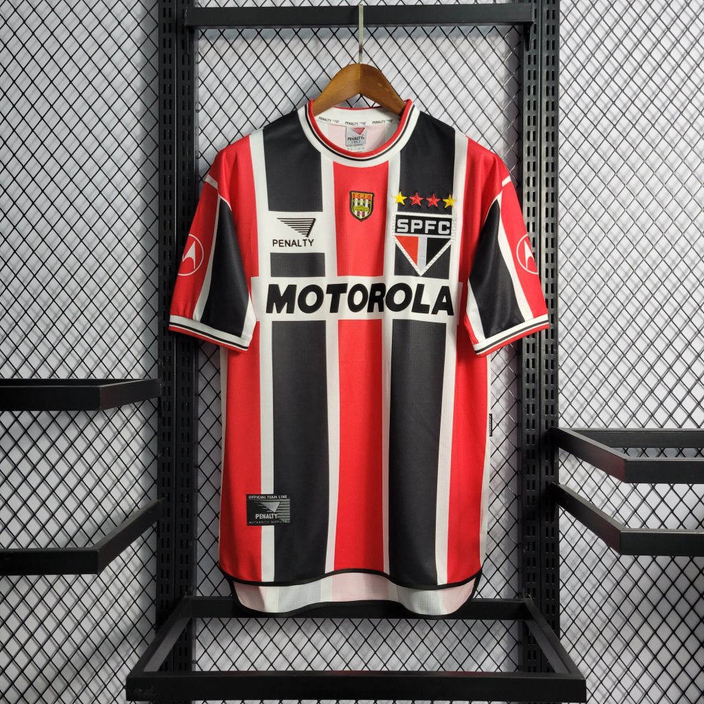 Camisa São Paulo Retrô 2000 - Vermelha