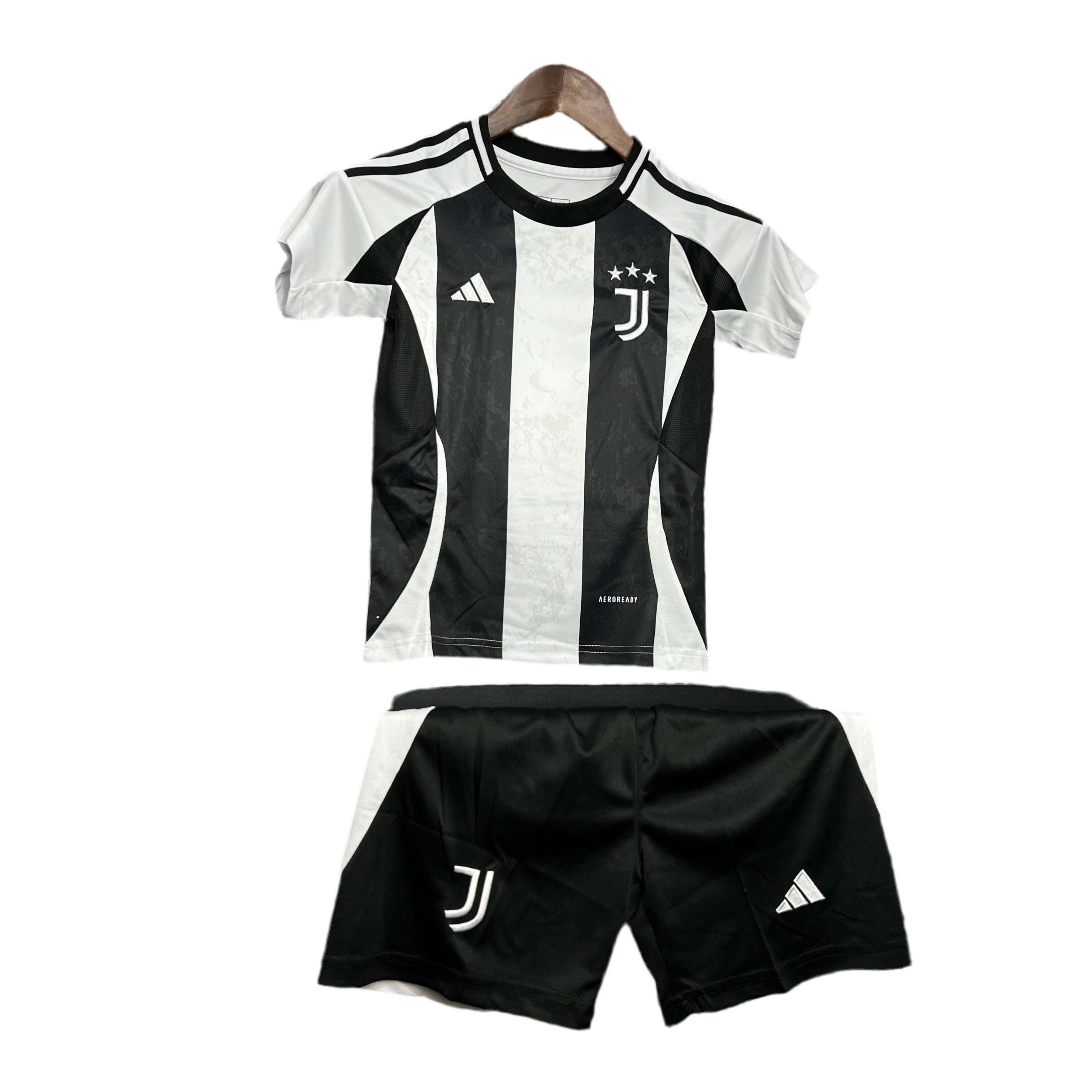Kit infantil Juventus I 24/25 - Branco