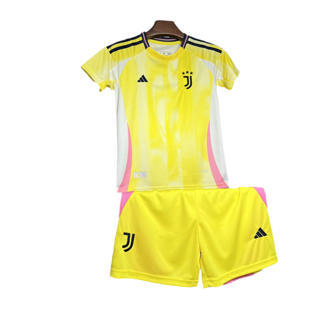 Kit infantil Juventus II 24/25 - Amarelo