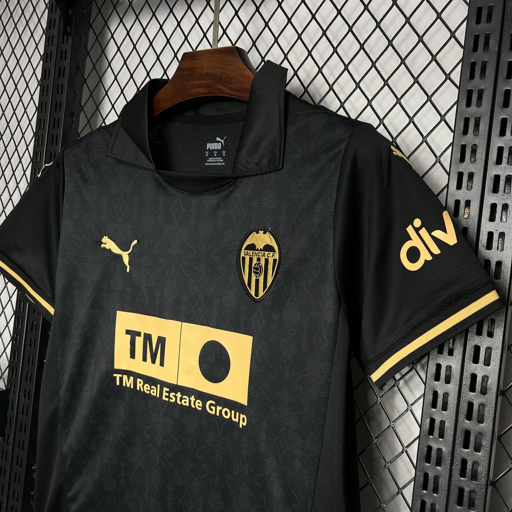 Camisa Valencia Away 24/25  Versão Torcedor