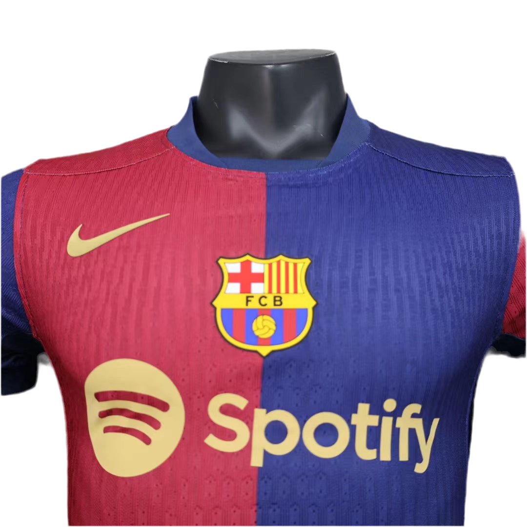 Camisa Barcelona I 24/25 Vermelha e Azul- Jogador
