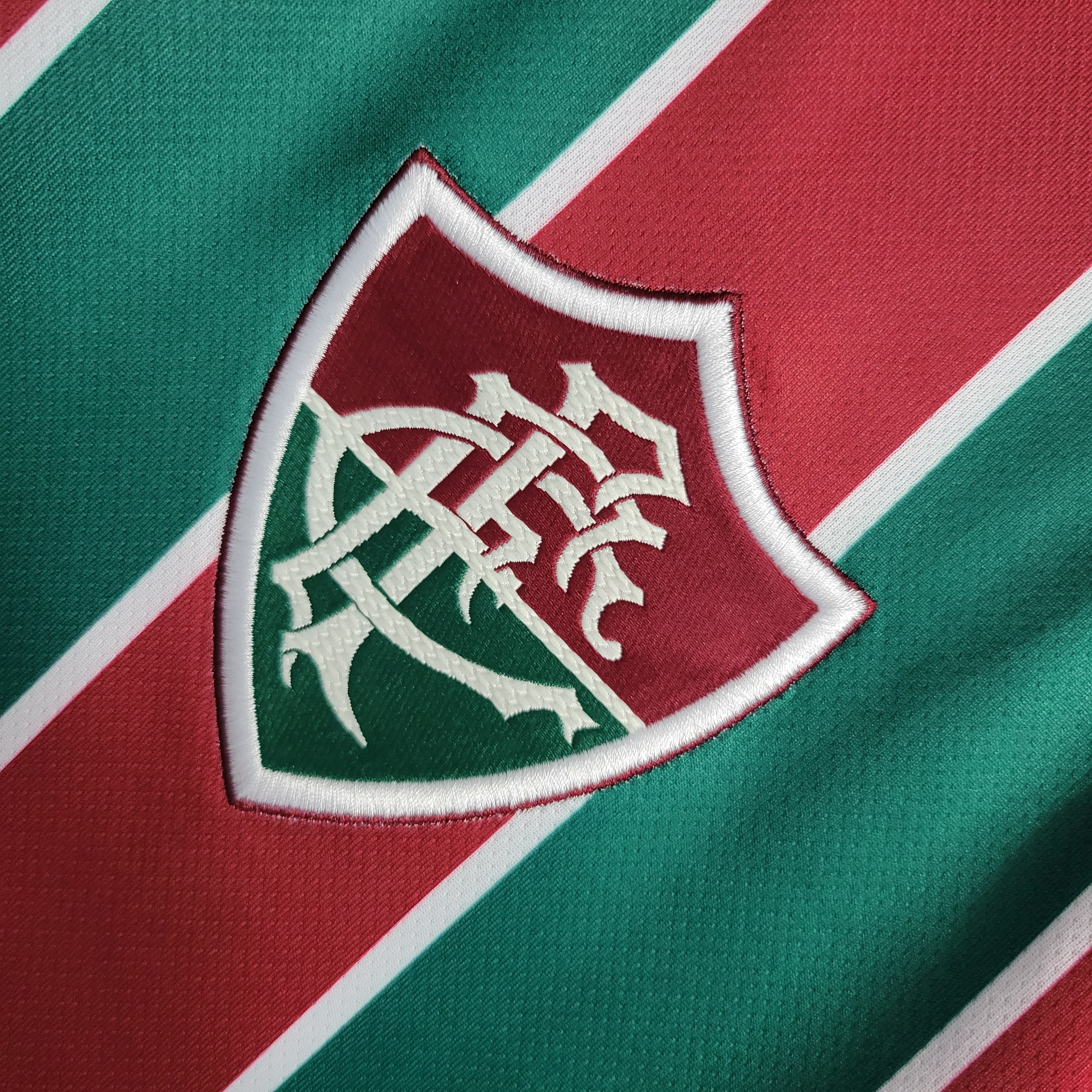 Camisa Fluminense I 23/24  Vinho e Verde