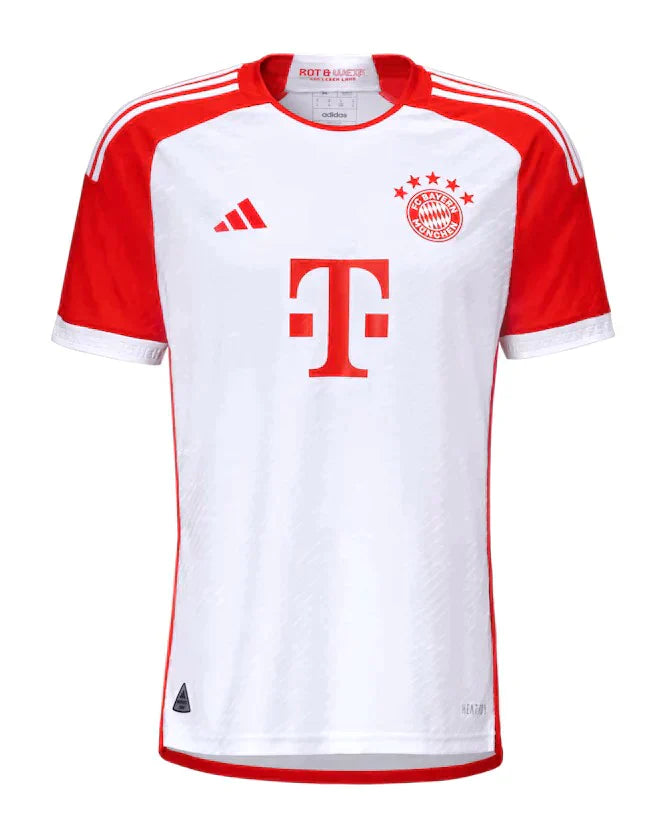 Camisa Bayern de Munique I 23/24 Vermelho com Branco