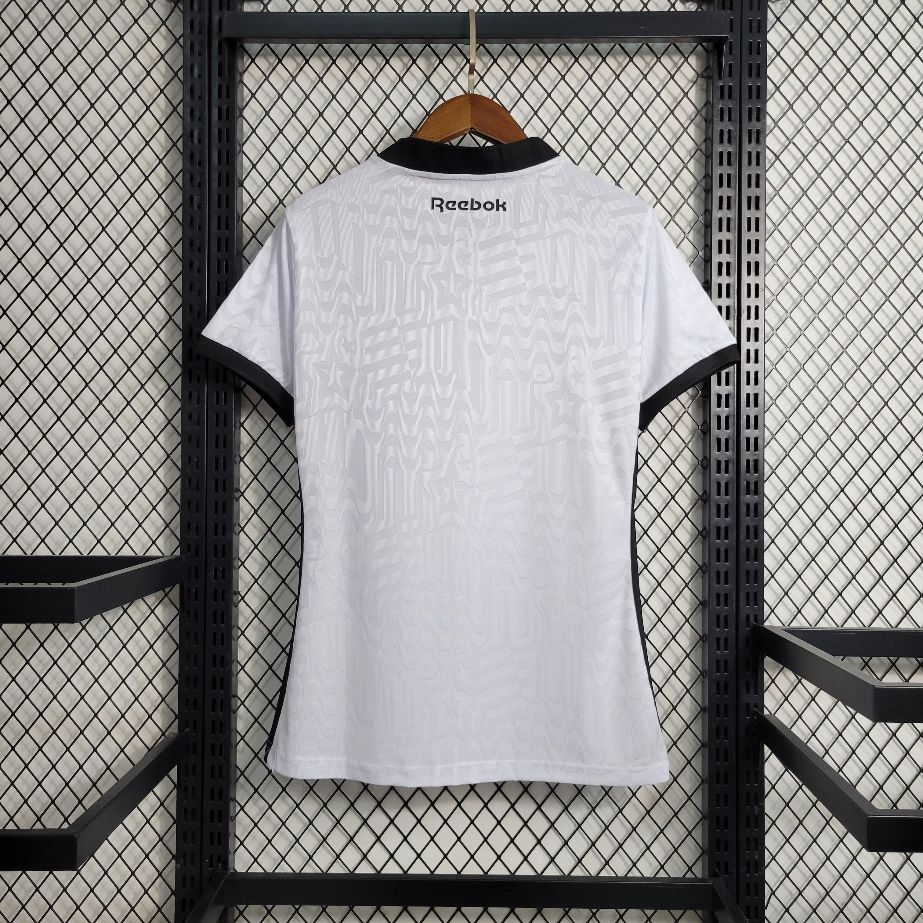 Camisa Botafogo II 23/24 Feminina- Branco e Preto