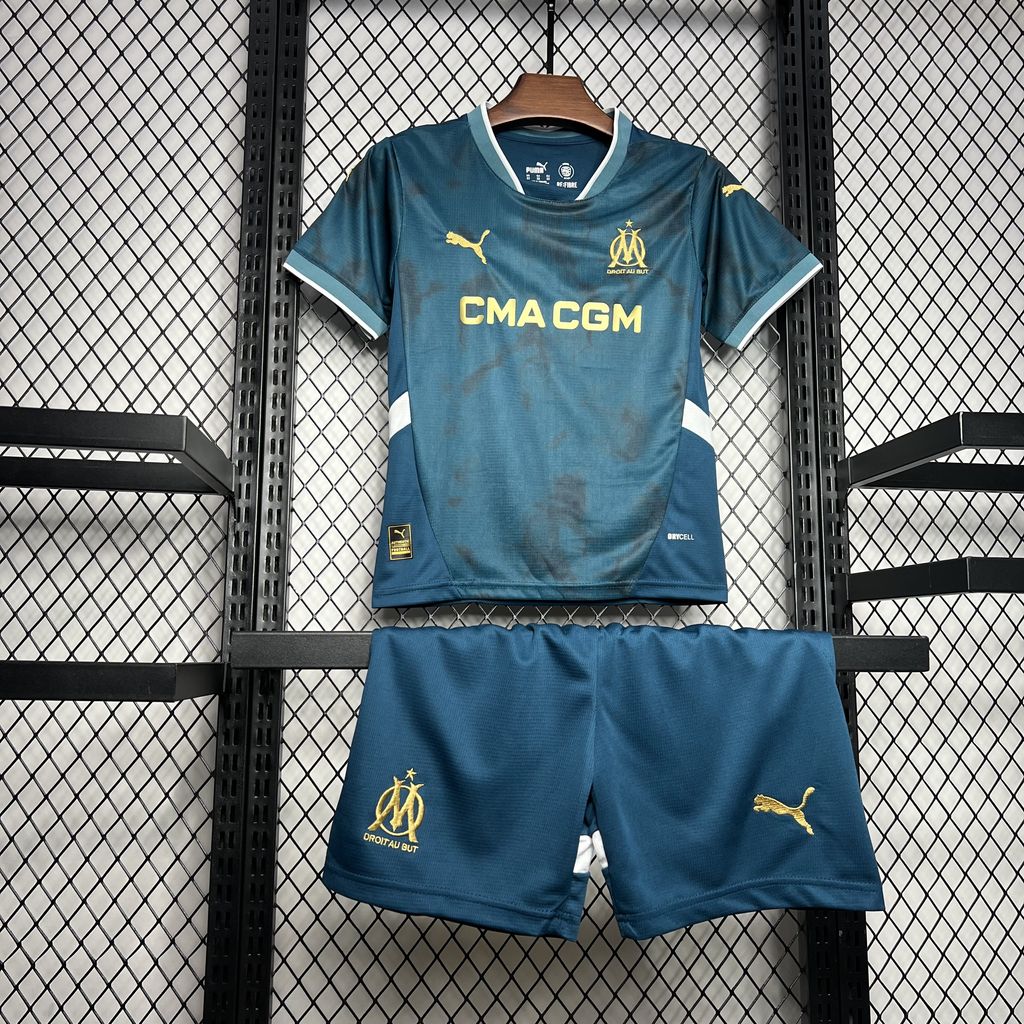 Kit infantil Olympique Marseille II 24/25 - Azul