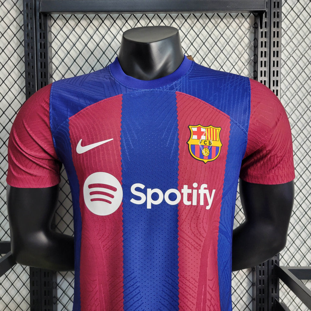 Camisa Barcelona I 23/24 Grená - Jogador