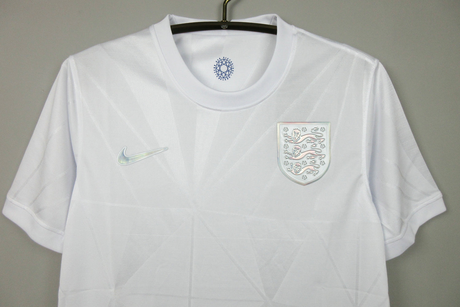 Camisa Seleção Inglaterra 2022 Euro Woman Branco