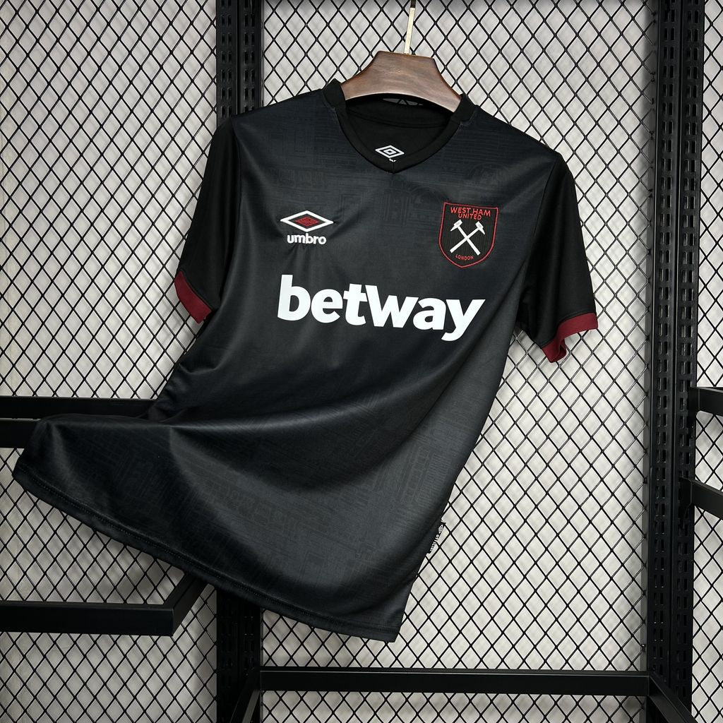 Camisa West Ham Home 24/25  Versão Torcedor