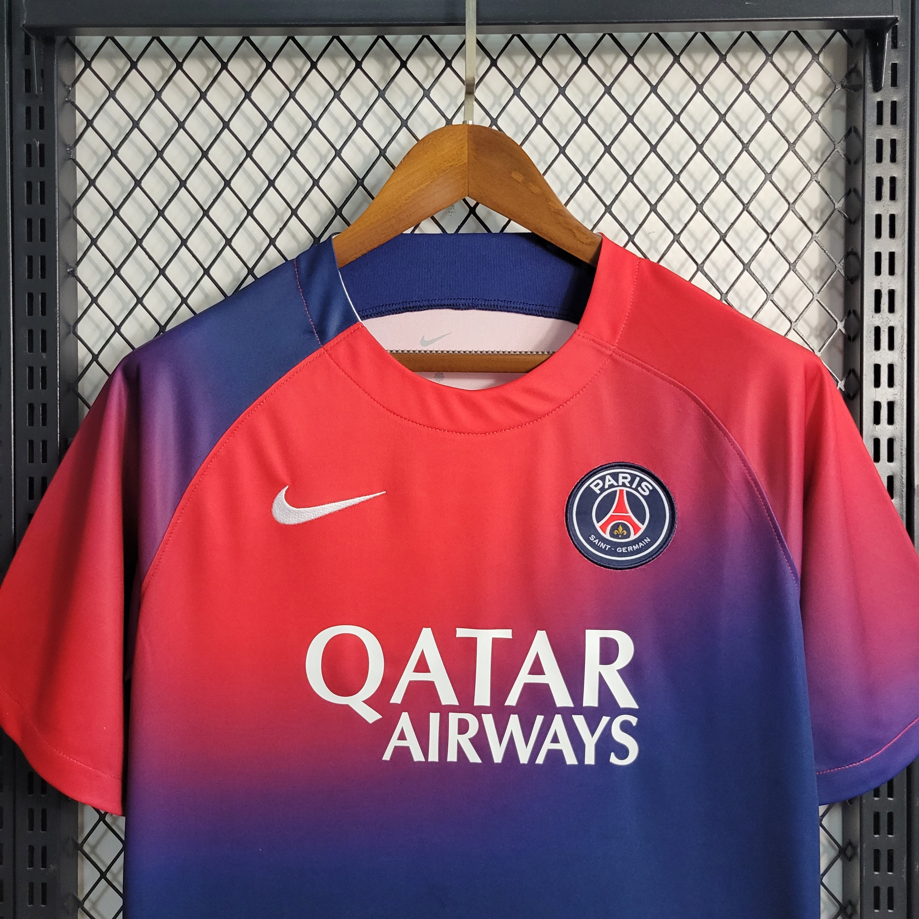 Camisa PSG Treino 23/24 Red and Blue