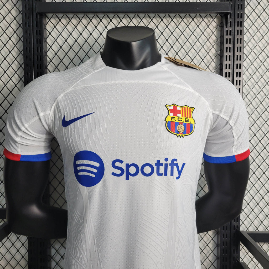 Camisa Barcelona II 23/24 Branca - Jogador