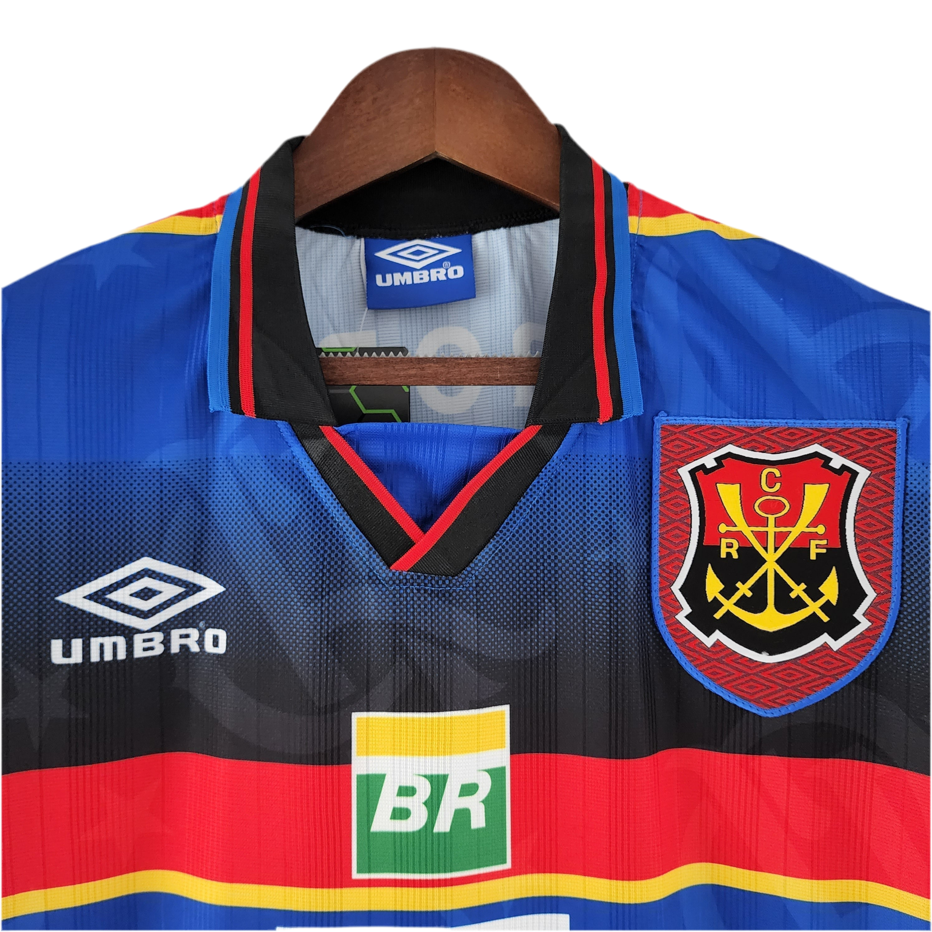 Camisa Flamengo III Retrô 1995 - Azul