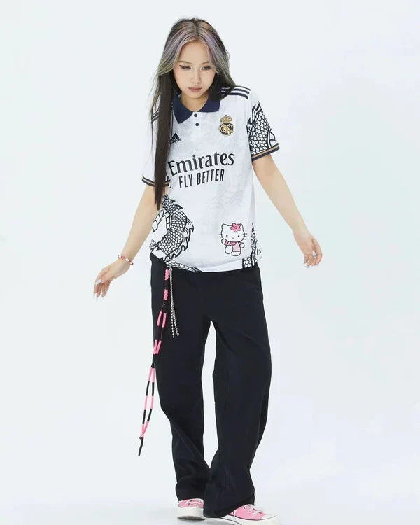 Camisa Real Madrid Edição Hello Kitty 24/25