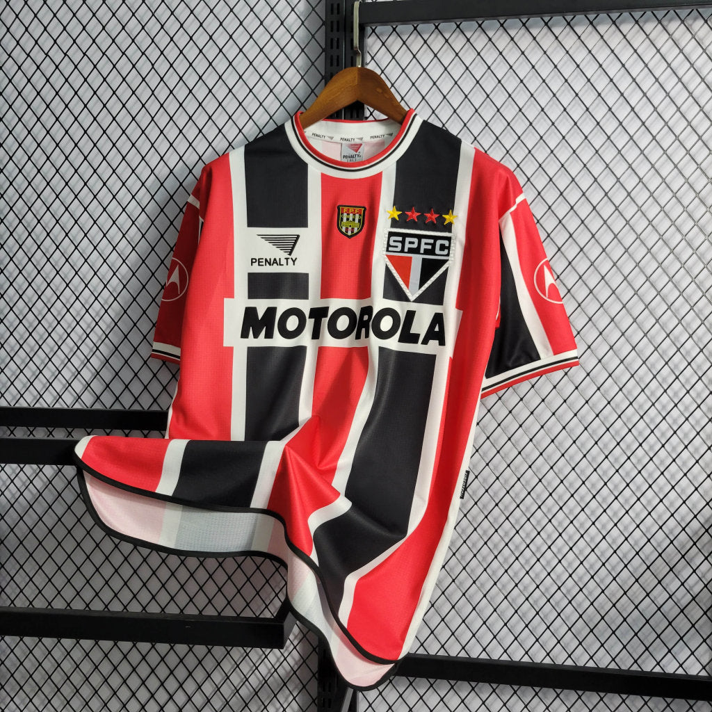 Camisa São Paulo Retrô 2000 - Vermelha