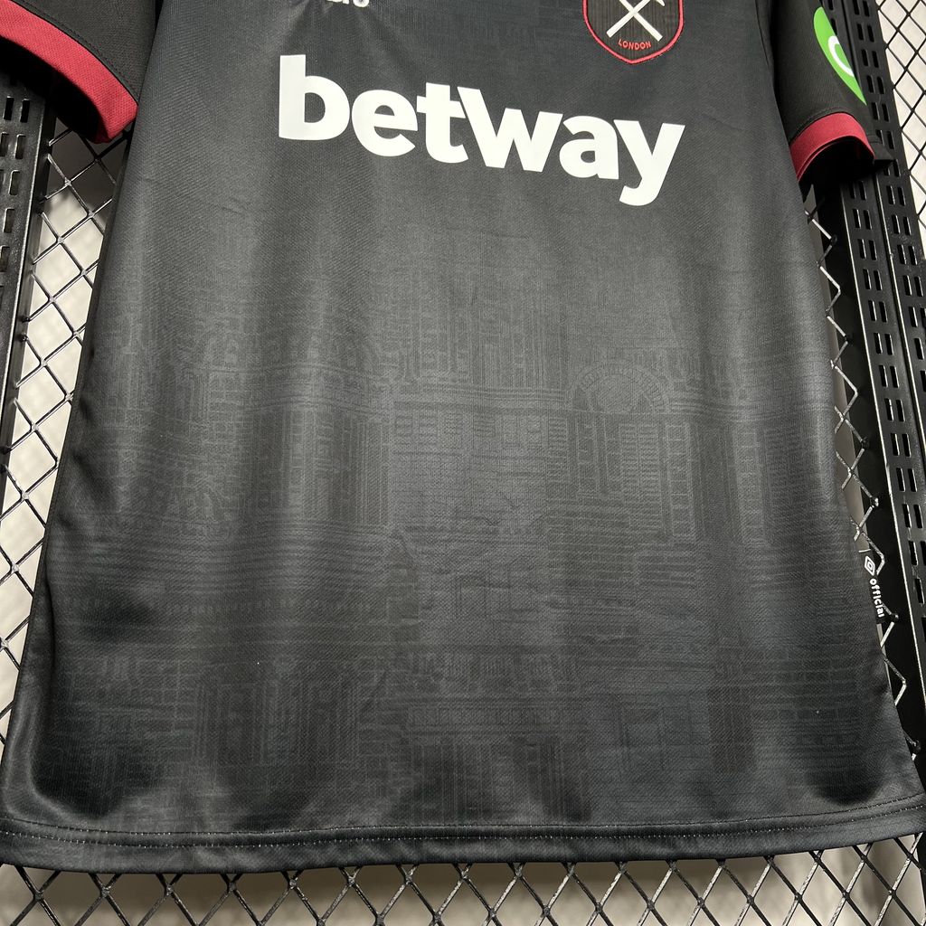 Camisa West Ham Home 24/25  Versão Torcedor