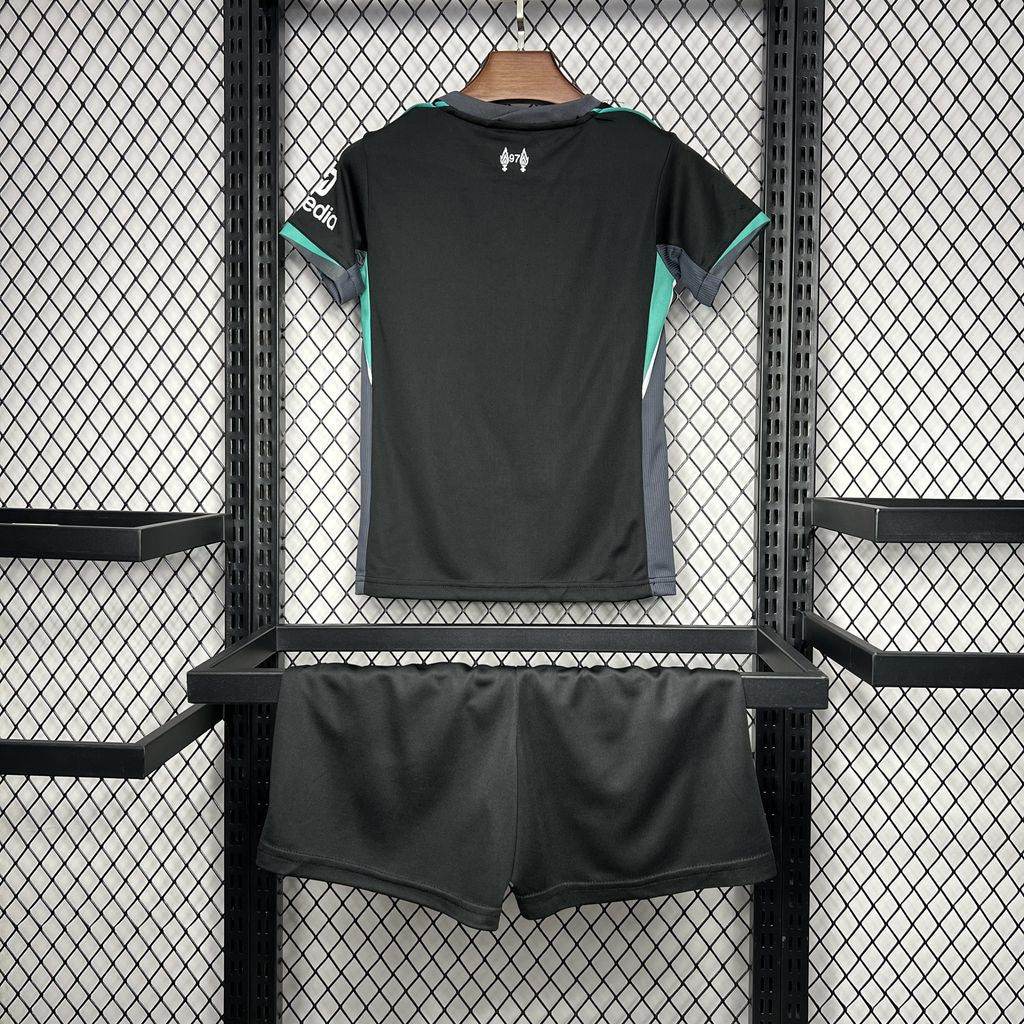 Kit infantil Liverpool II 24/25 - Preto