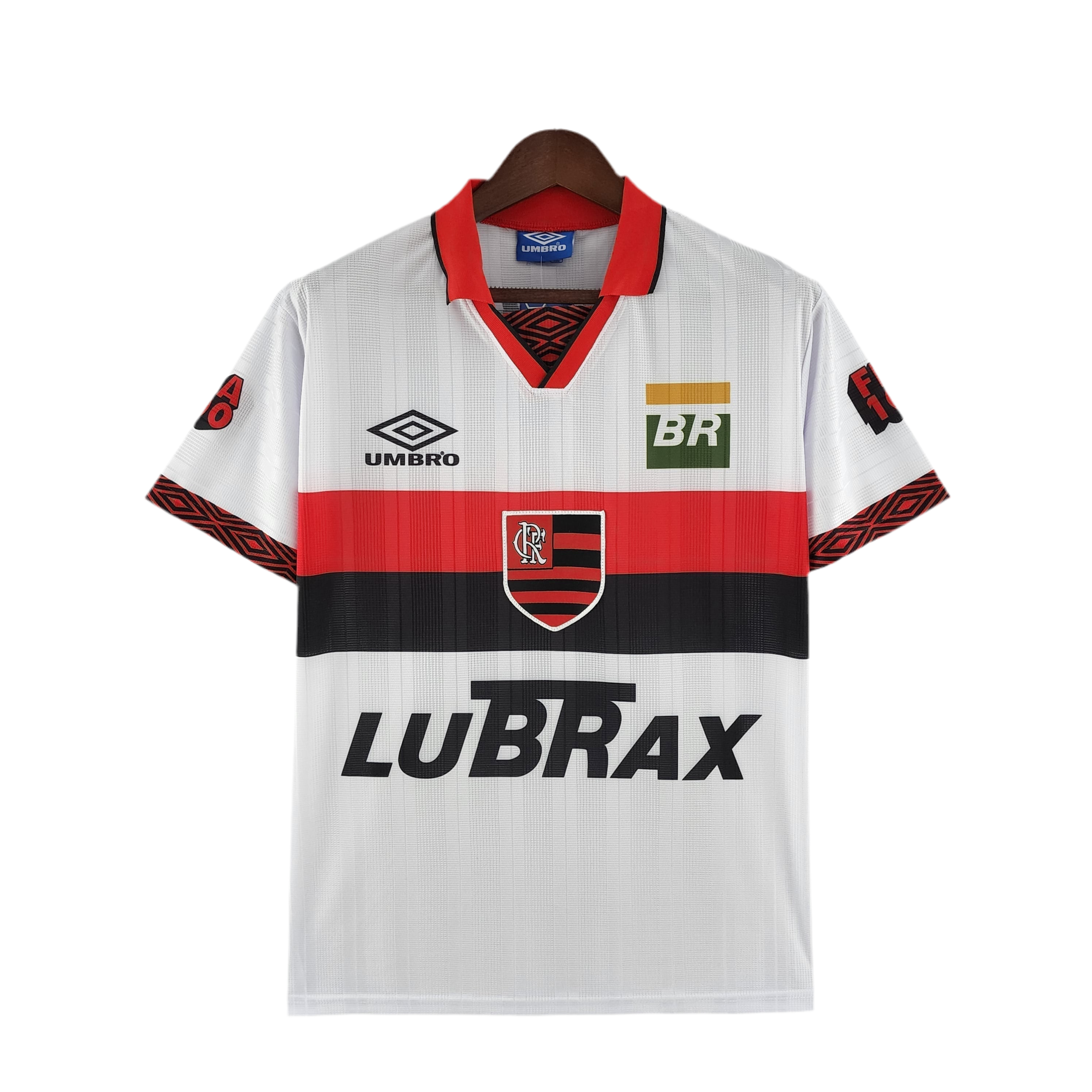 Camisa Flamengo Retrô Away 1995 - Branca