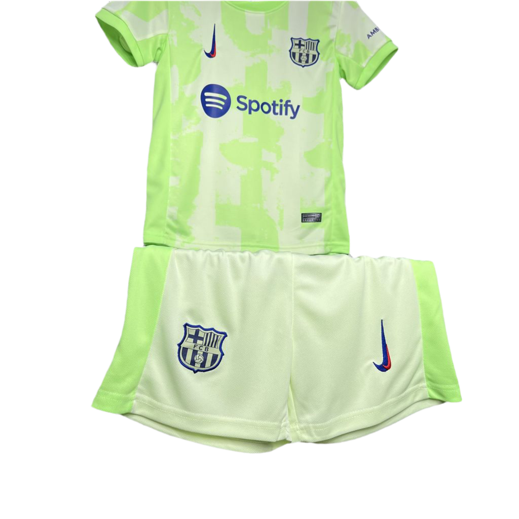 Kit infantil Barcelona III 24/25 - Verde