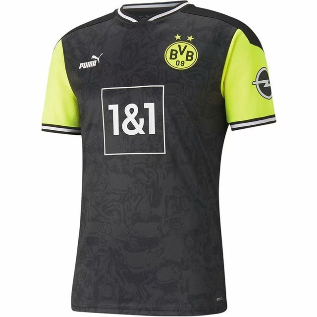 Camisa Anos 90 Borussia Dortmund 21/22 Preto e Amarelo