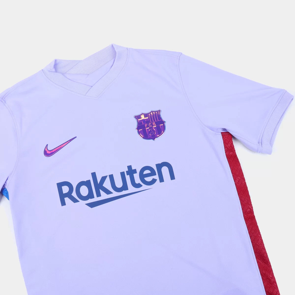Camisa Barcelona II 21/22 Roxo