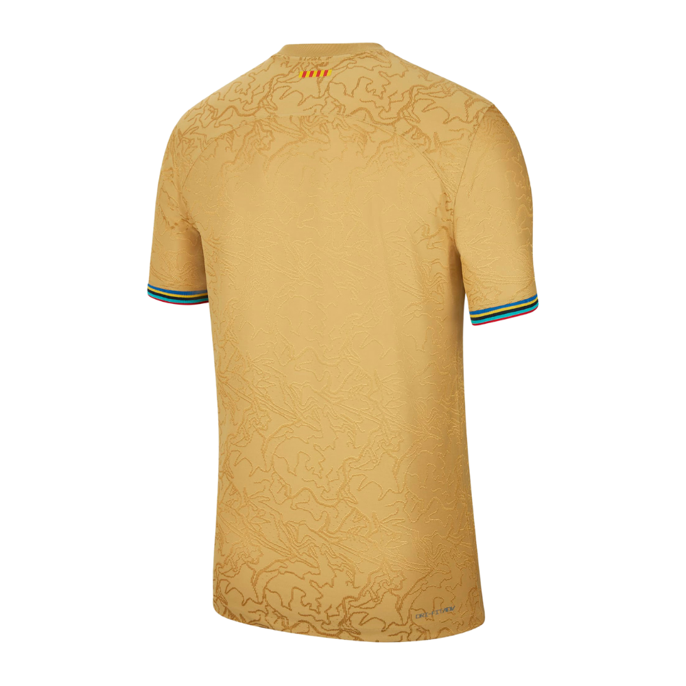 Camisa Barcelona II 22/23 Dourada