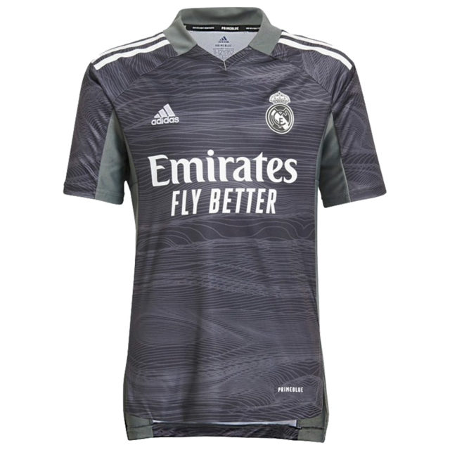 Camisa Goleiro Real Madrid 21/22 Cinza