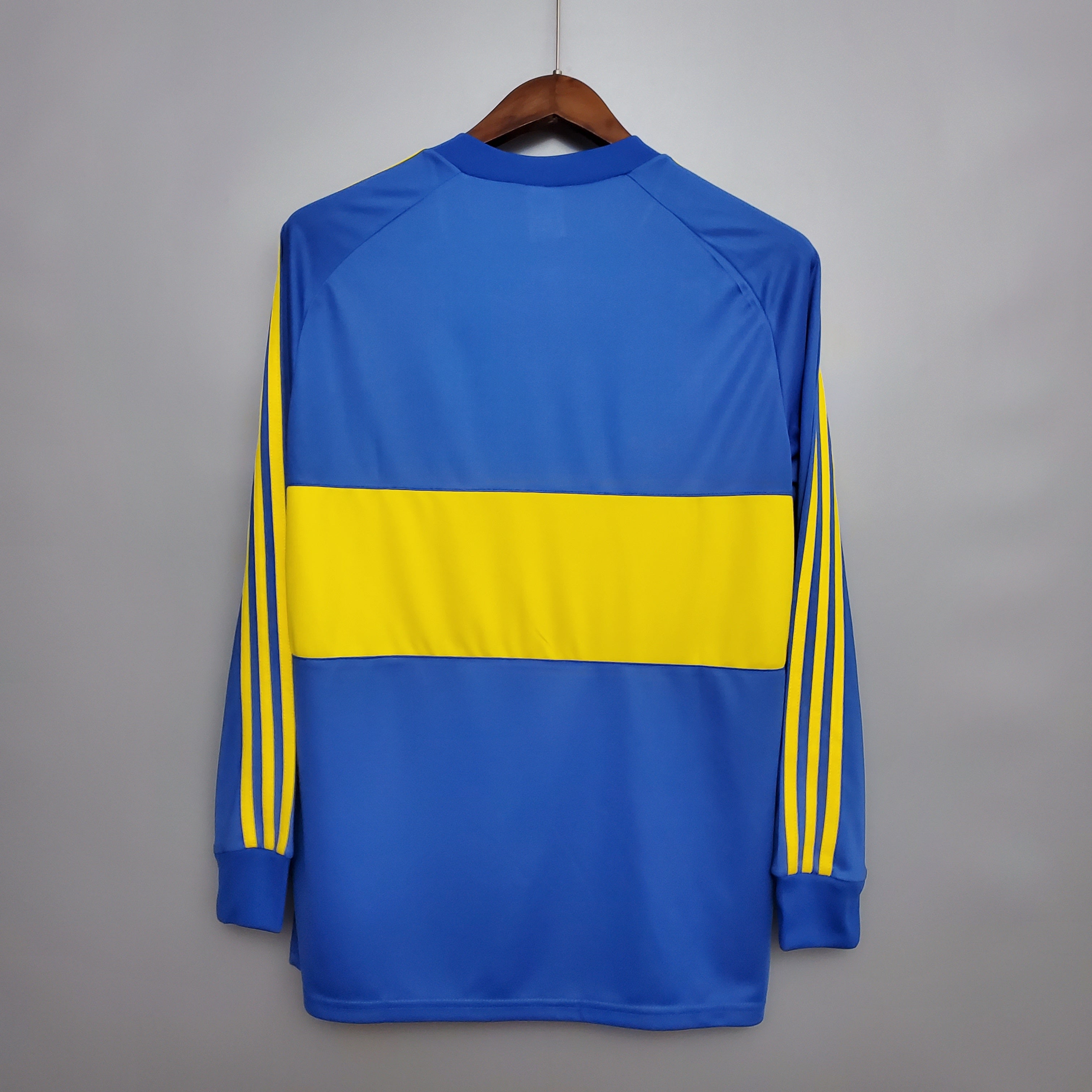 Camisa Manga Longa Boca Juniors 1981 Azul
