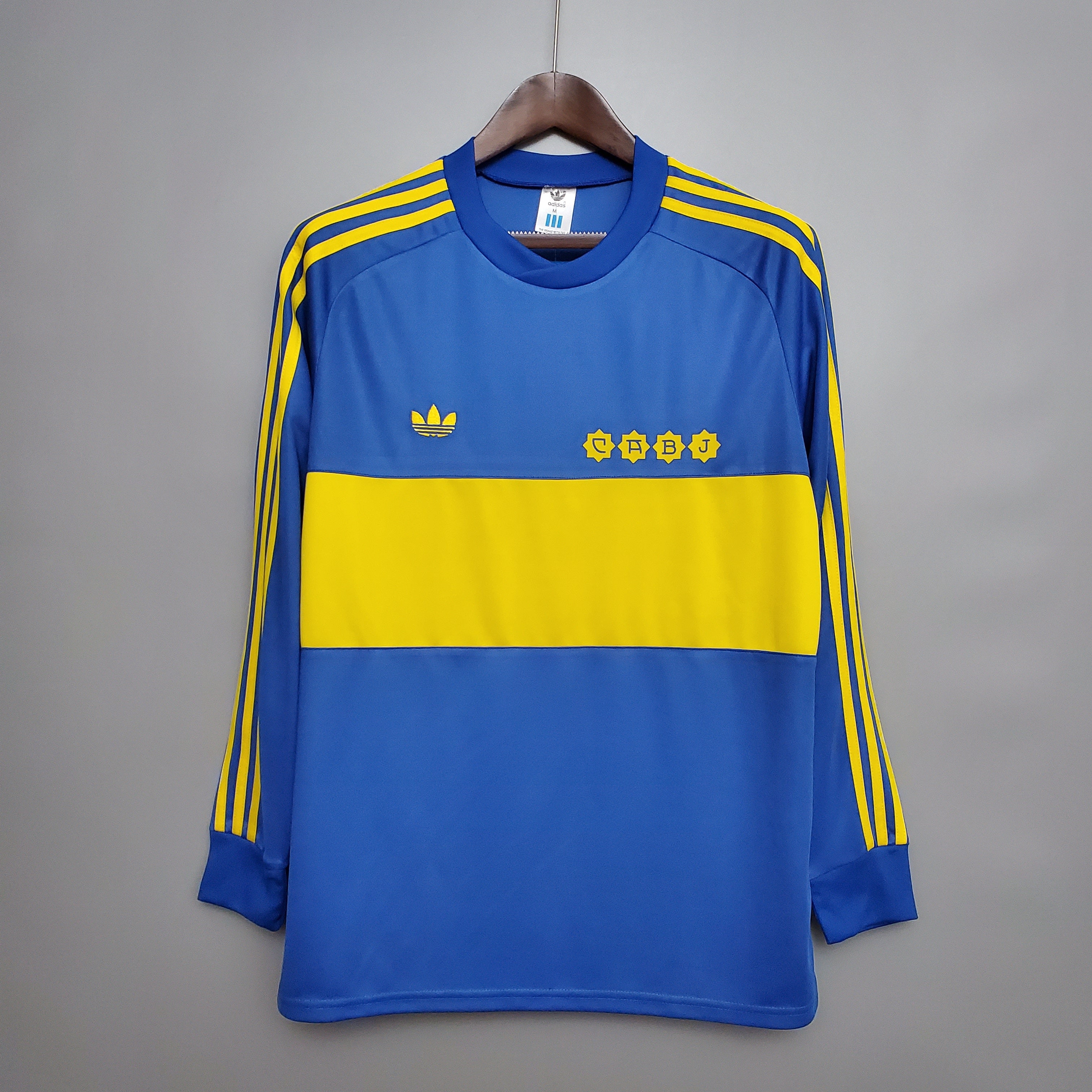 Camisa Manga Longa Boca Juniors 1981 Azul