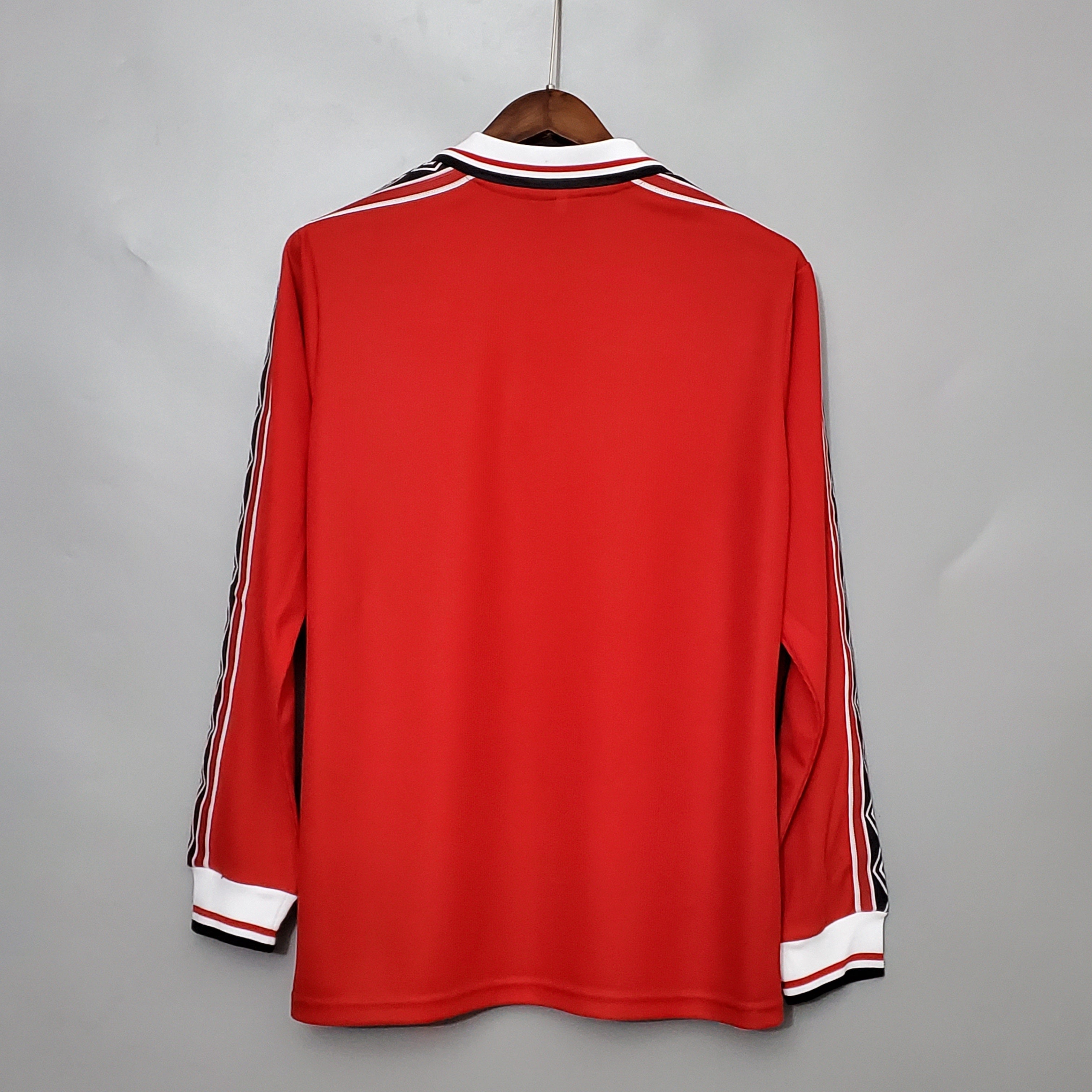 Camisa Manga Longa Manchester United 1998/99  Vermelho