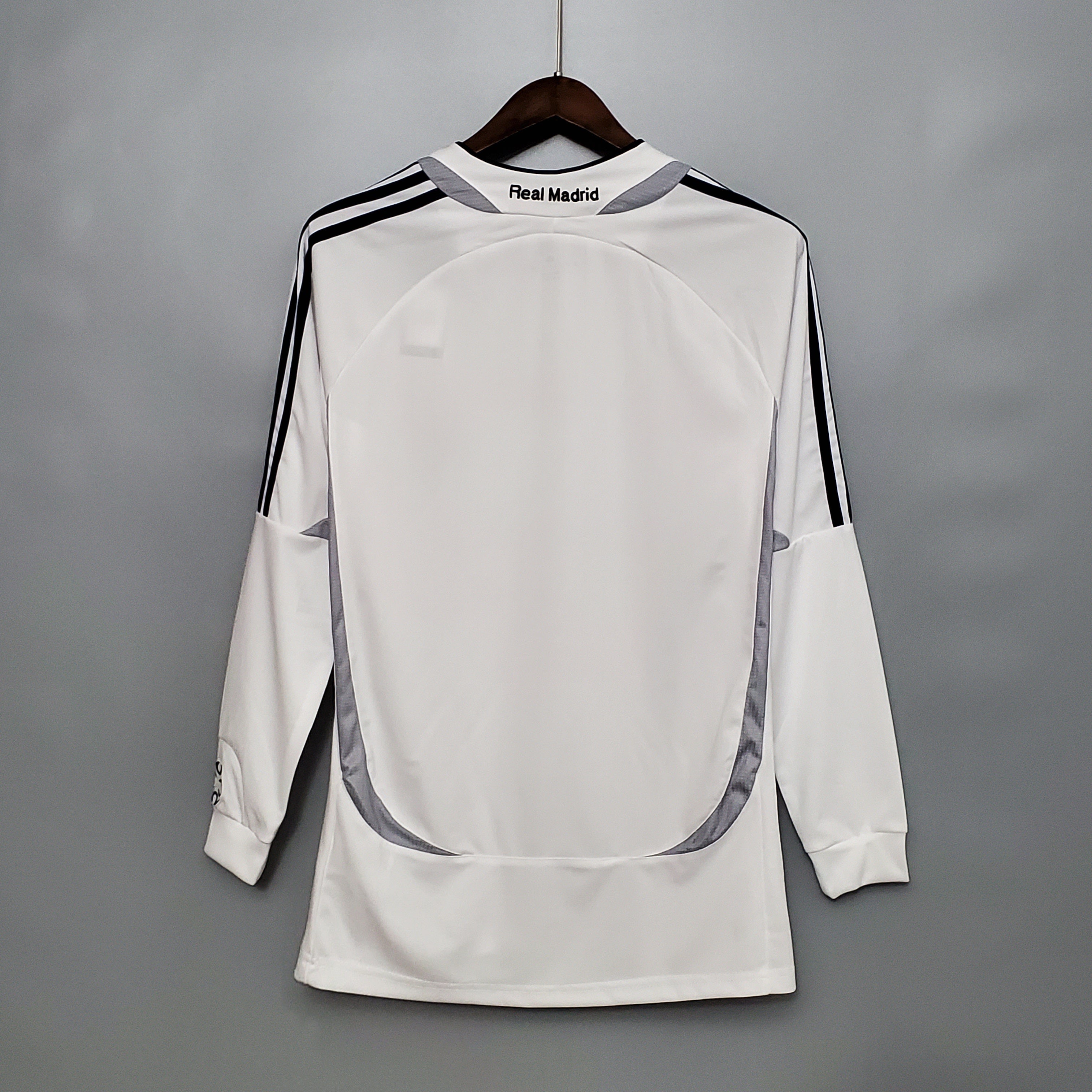 Camisa Manga Longa Real Madrid 06/07 Branco