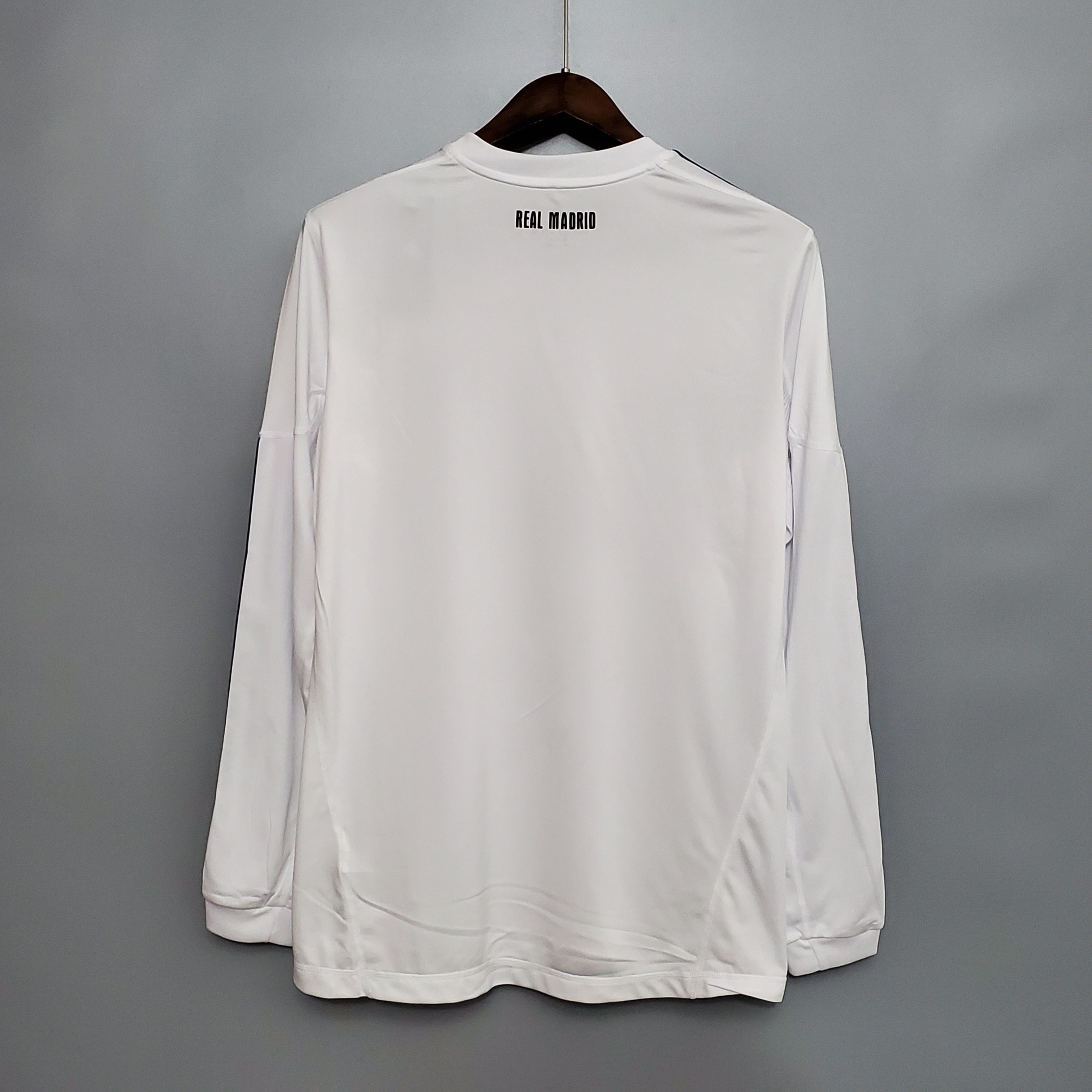 Camisa Manga Longa Real Madrid 10/11 Branco