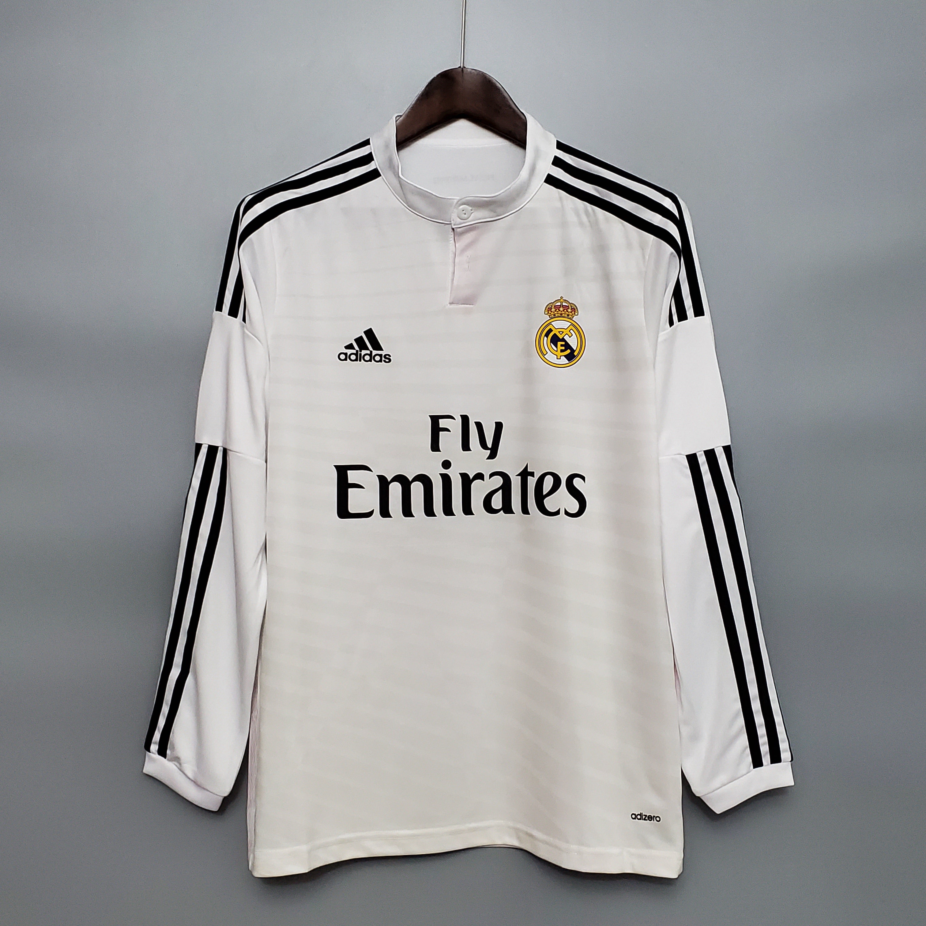 Camisa Manga Longa Real Madrid 14/15 Branco