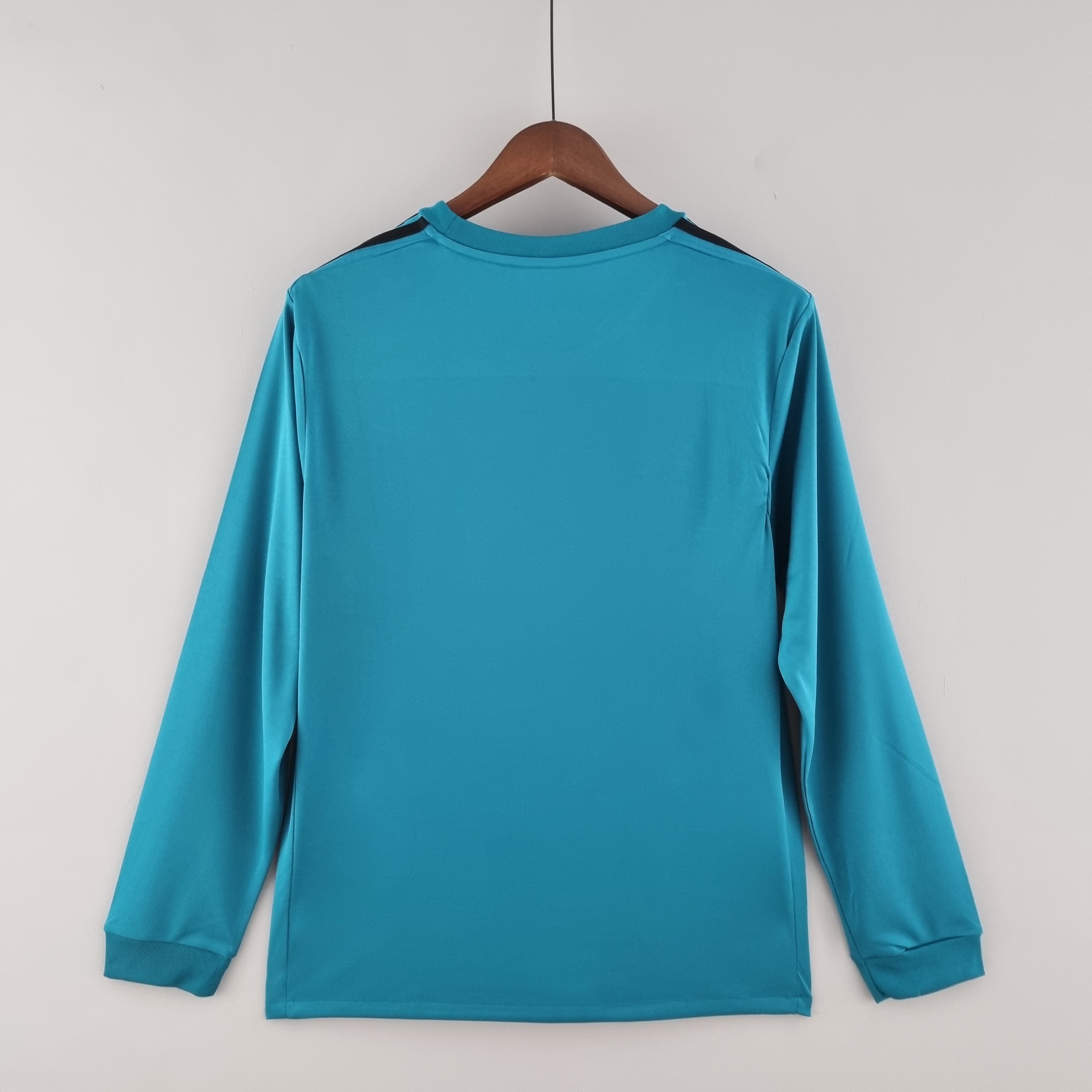 Camisa Manga Longa Real Madrid 17/18 Azul