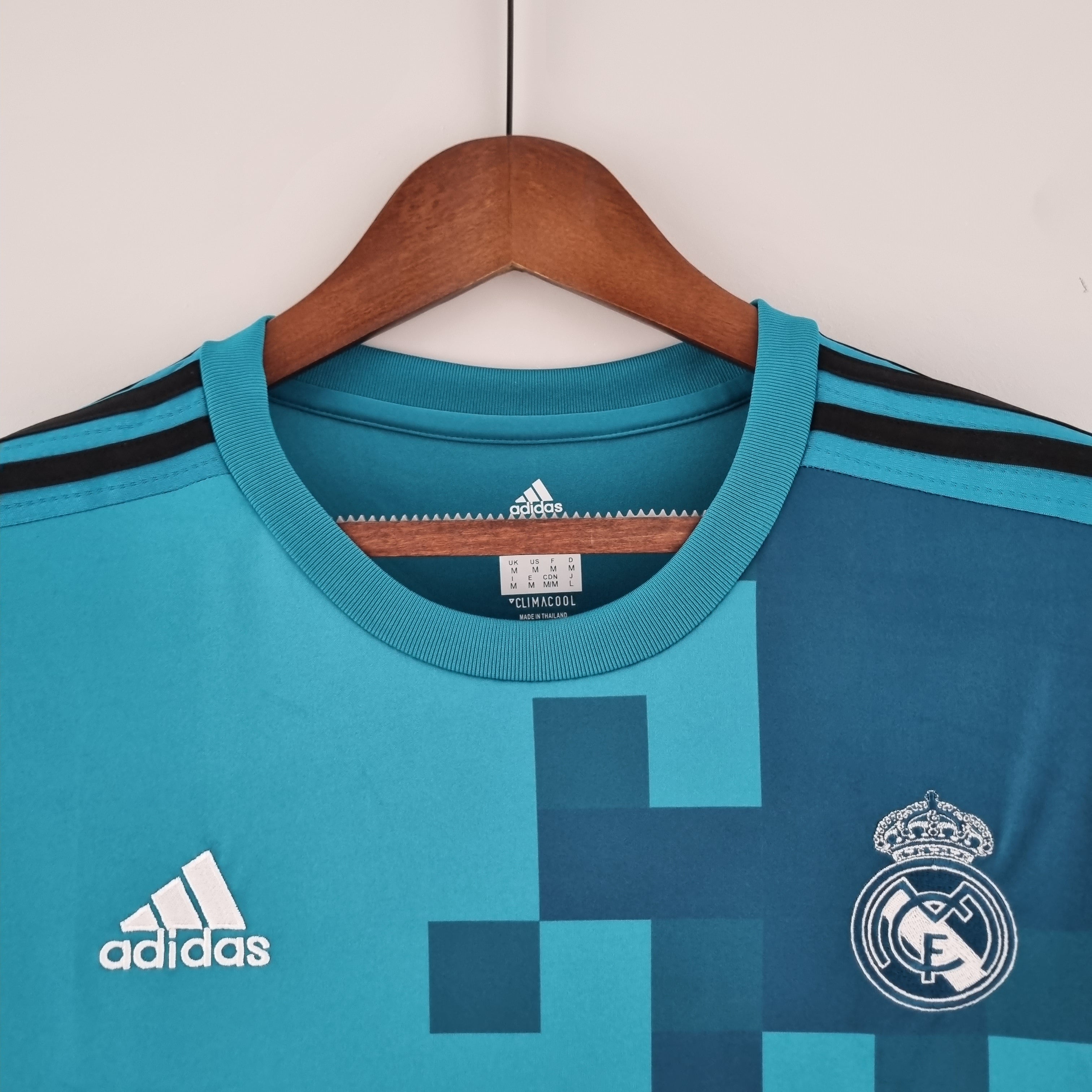Camisa Manga Longa Real Madrid 17/18 Azul