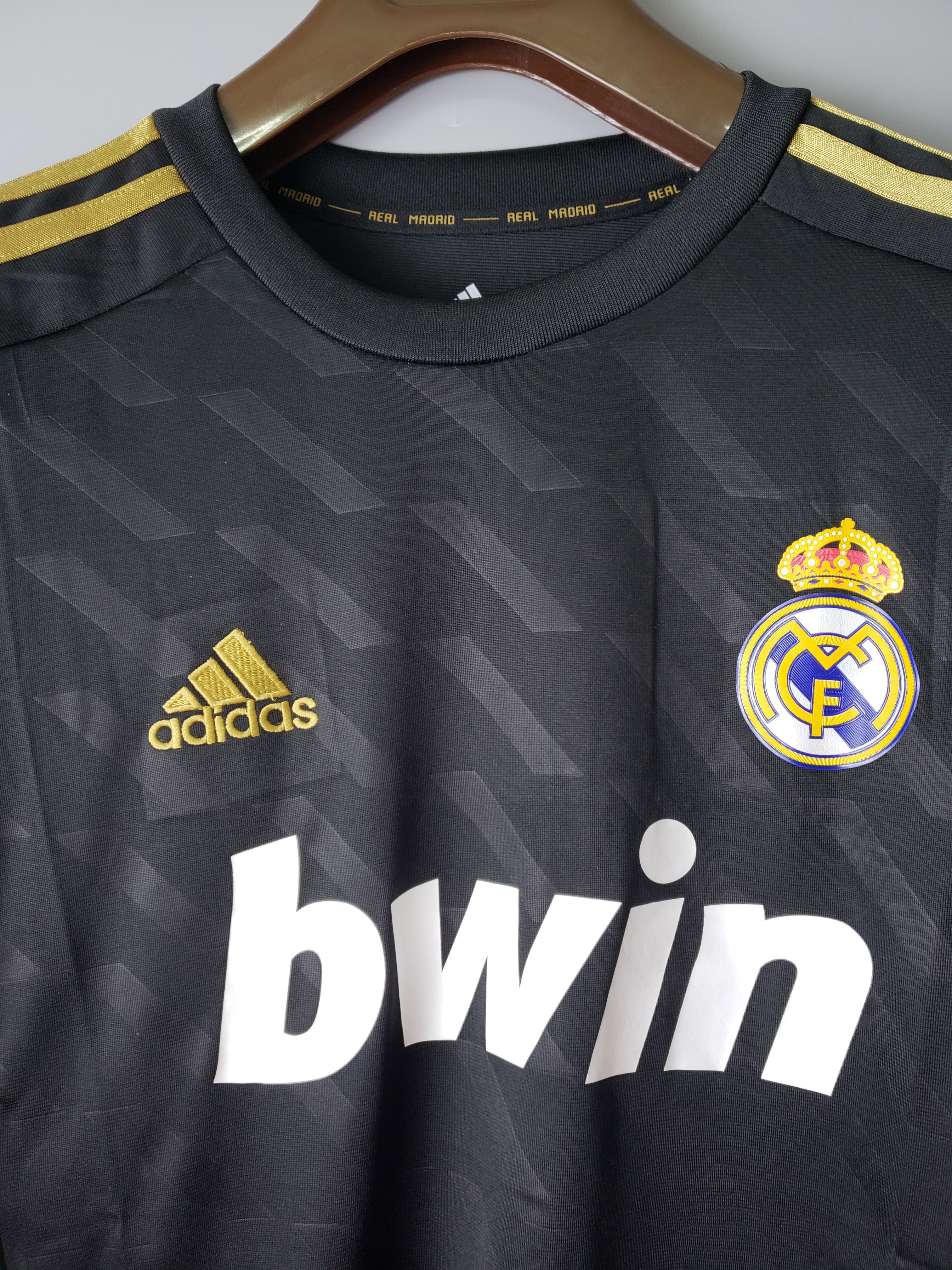 Camisa Manga Longa Real Madrid 2012 Preto