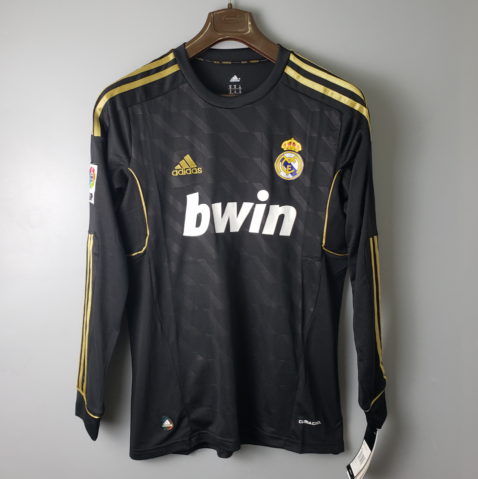 Camisa Manga Longa Real Madrid 2012 Preto