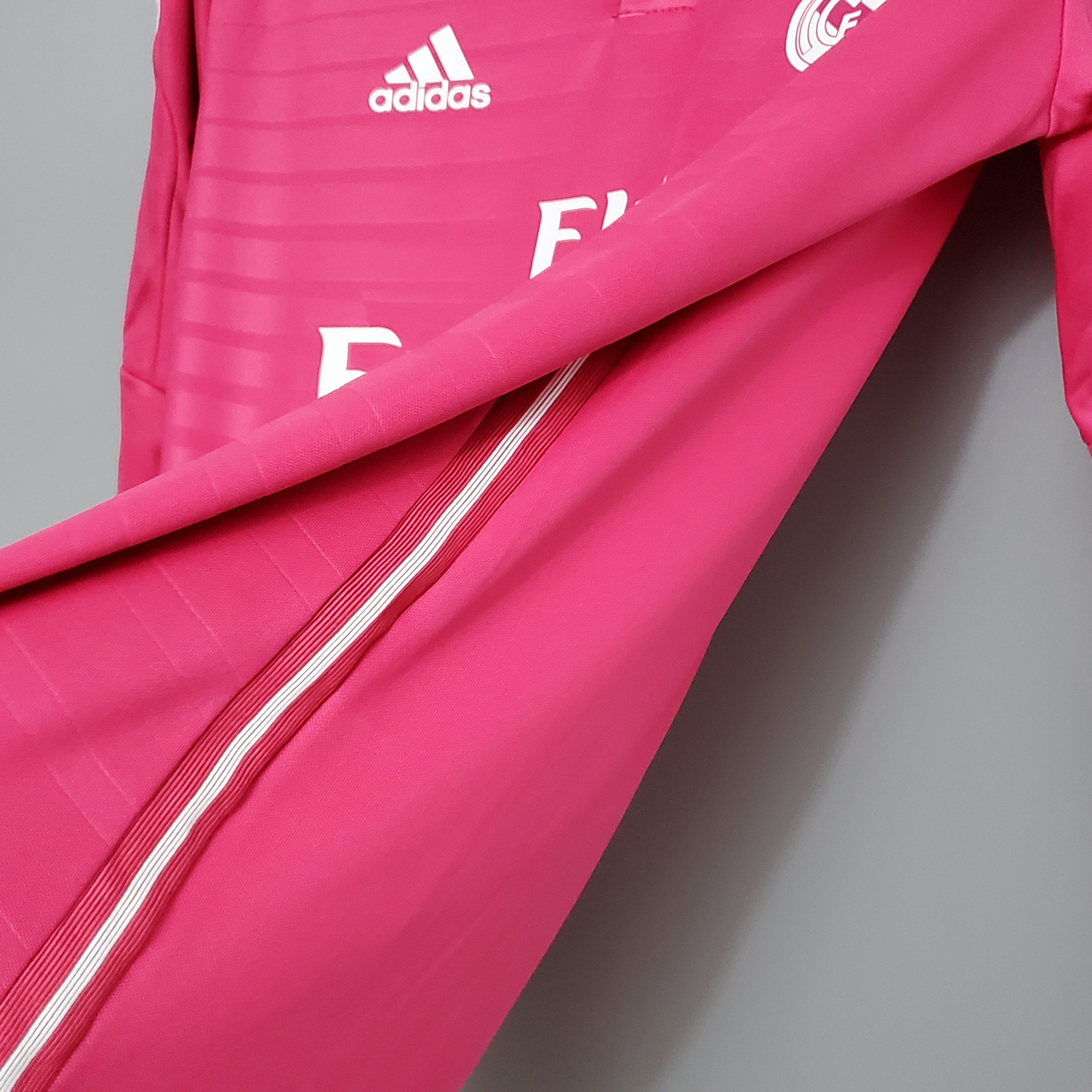 Camisa Manga Longa Real Madrid II 14/15 Rosa