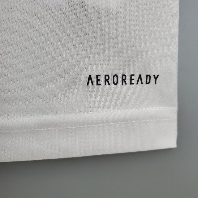 Camisa Real Madrid I [UEFA Champions League] 21/22 Branco